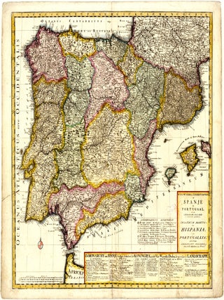 Weg-Wyzer der Legertogten in Spanje en Portugaal / Theatrum Martis in Hispania, et Portugallia....