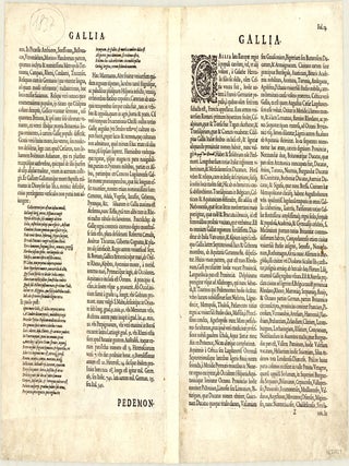 Galliae Amplissimi Regni tabula.