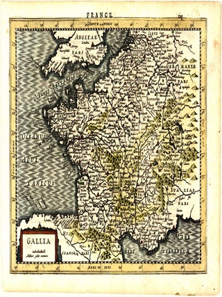Gallia. Gerard MERCATOR, Jodocus HONDIUS II, Pieter VAN DEN KEERE