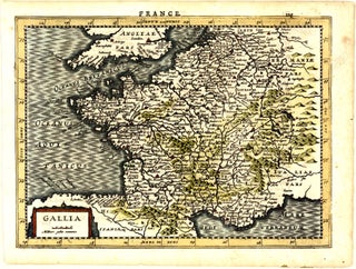 Gallia. Gerard MERCATOR, Jodocus HONDIUS II, Pieter VAN DEN KEERE