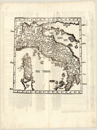 Title on verso] Tabula VI. Europae. Lorenz FRIES, Claudius PTOLEMY