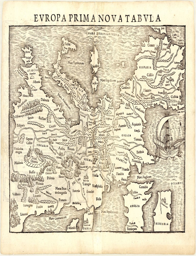 Europa Prima Nova Tabula. Sebastian M&Uuml;NSTER.
