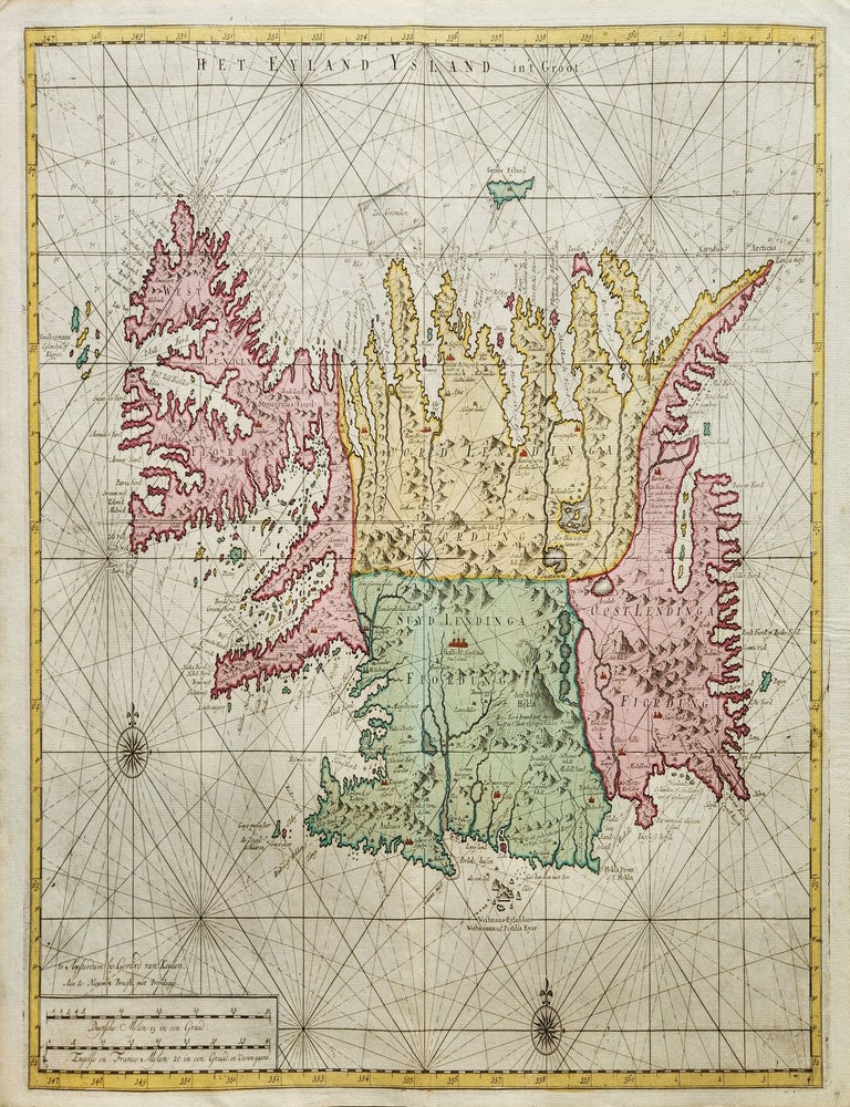 Het Eyland Ysland in't Groot. Gerard VAN KEULEN.