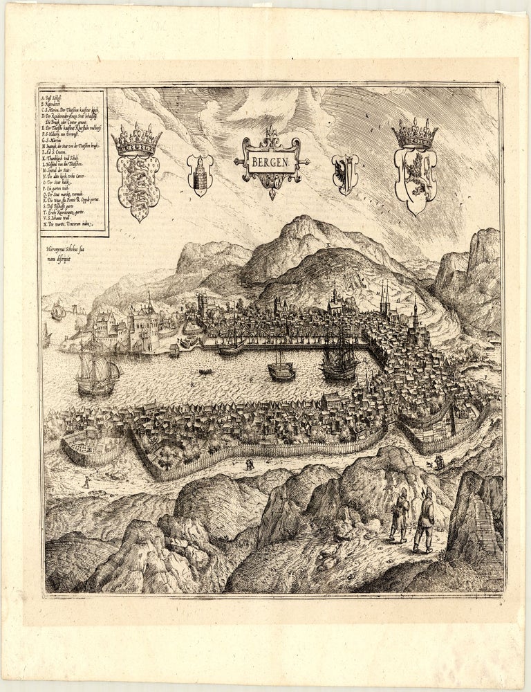 Bergen. Georg BRAUN, Franz HOGENBERG