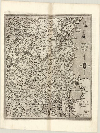 Title on verso] Tractus Danubii, Tabula II. Gerard and Cornelis DE JODE