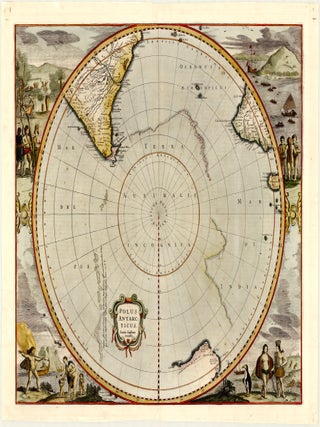 Polus Antarcticus. Henricus HONDIUS II