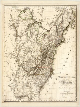 Die Vereinigten Staaten von Nordamerika nach Arrowsmith's und Lewis Karten vom Jahre 1795...