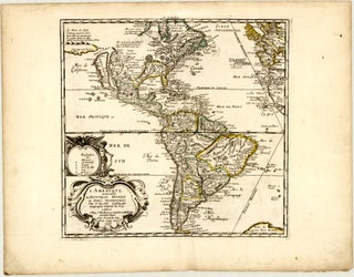 L'Amerique autrement Le Nouveau Monde et Indes Occidentales. Pierre DU VAL