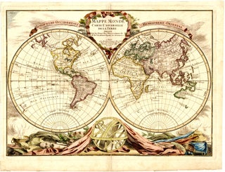 Mappe Monde Carte Universelle de la Terre, Dressée Sur les Nouvelles Observations de Mrs. de...