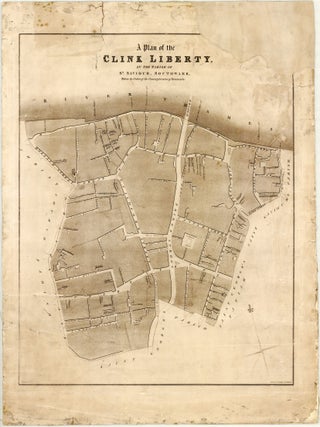 A Plan of the Clink Liberty, in the Parish of St. Saviour, Southwark, Taken by Order of the...