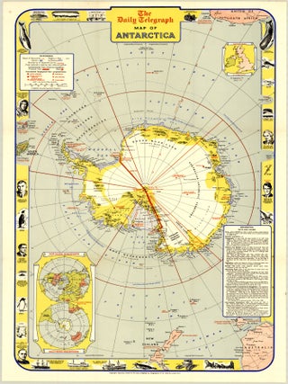 The Daily Telegraph Map of Antarctica. Geographia Ltd