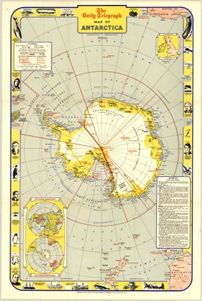 The Daily Telegraph Map of Antarctica. Geographia Ltd