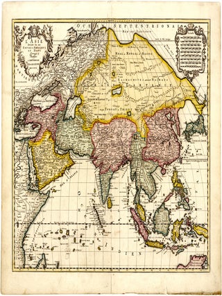 L'Asie Divis&eacute;e en ses Empires, Royaumes, et Etats. Alexis-Hubert JAILLOT, Reiner and Joshua...